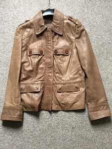 rocha john rocha leather jacket