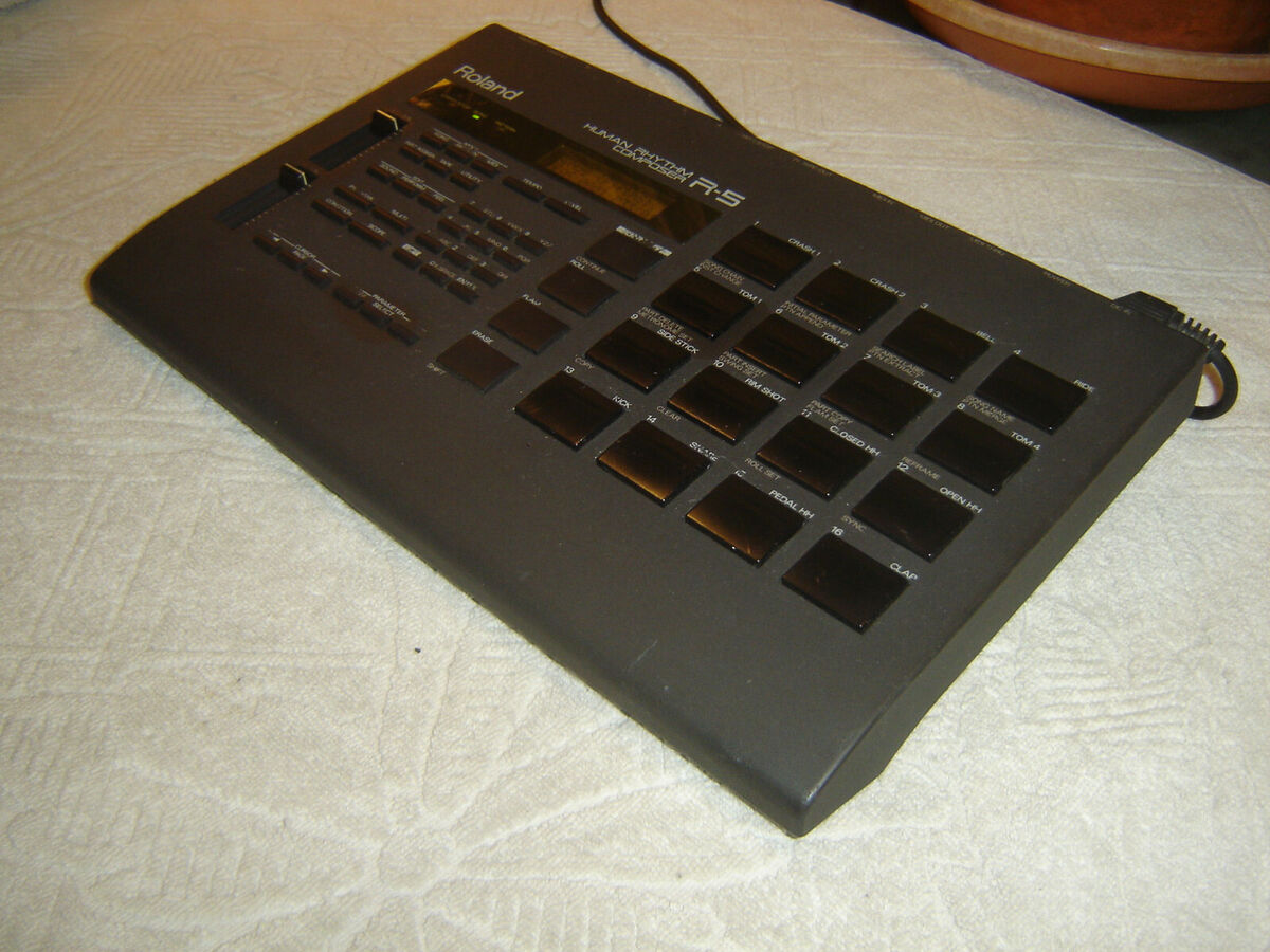 Roland R-5, Human Rhythm Composer, Drum Machine, Vintage