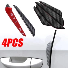 4x Car Door Edge Gap Guard Scratch Protector Anti-collision Corner Bumper Strip