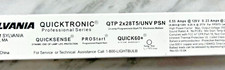 SYLVANIA 49181 QTP 2x28T5/UNV PSN, 120-277V, T5, 1 or 2 lamp Ballast, Used
