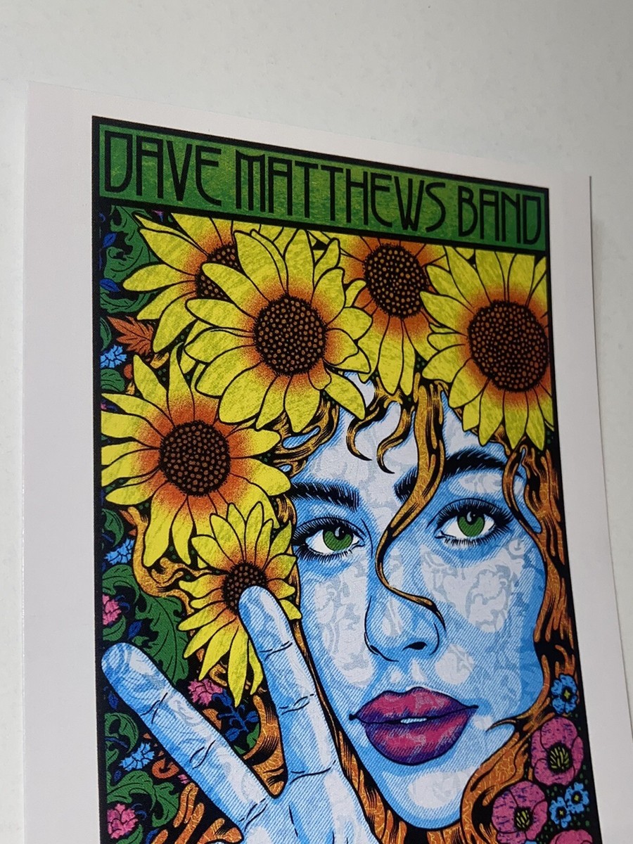 Chuck Sperry Dave Matthews Band Show Card Handbill Official