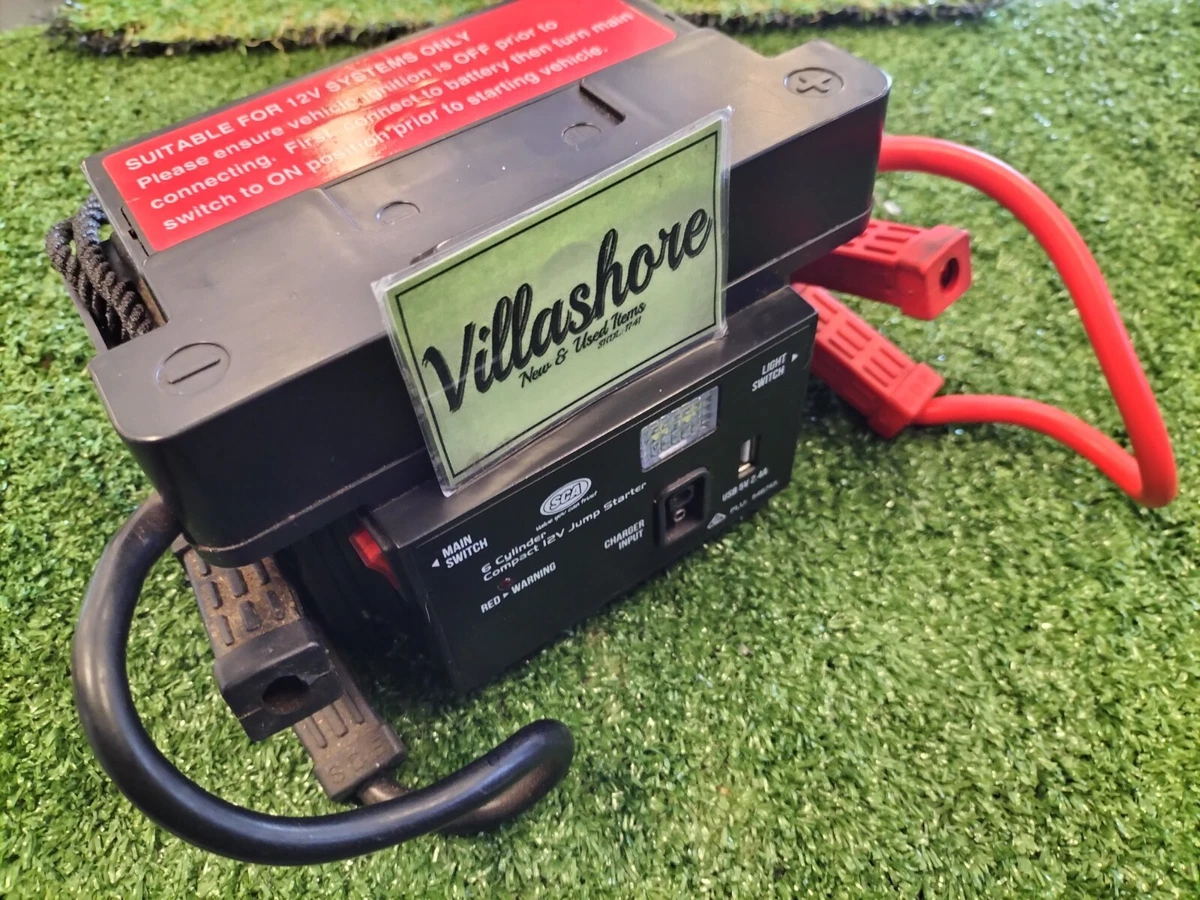 Sca 6 cylinder sale jump starter charger