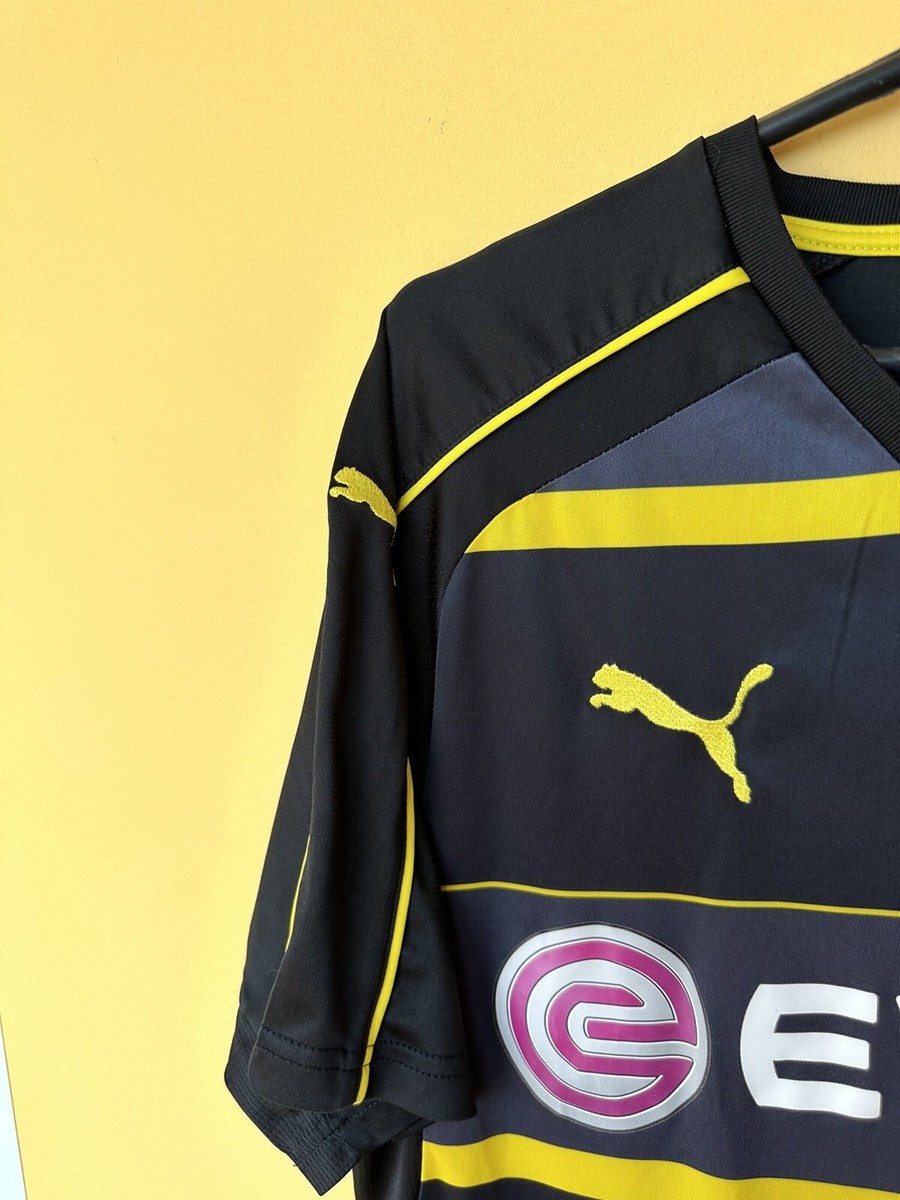 Borussia Dortmund 2016 - 2017 Jersey #11 Reus PUMA Black Shirt+