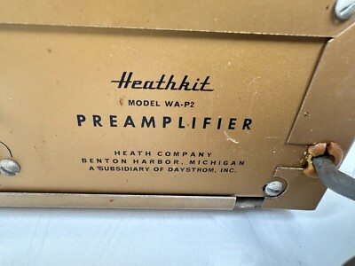Heathkit WA-P2 Preamplifier | Vintage | Good Condition | United States