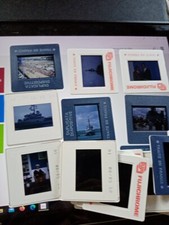 armée Jeanne d'arc marine/lot 25 diapos-slides-diapositives-vintage  1985
