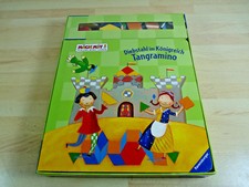Mach mit! Tangramino - Diebstahl im Königreich / Kinderbuch mit Tangram Spiel