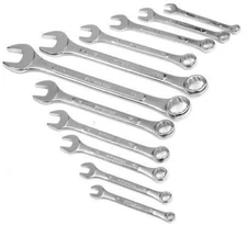 NEW POWERBUILT 640378 11 PIECE METRIC COMBINATION WRENCH SET