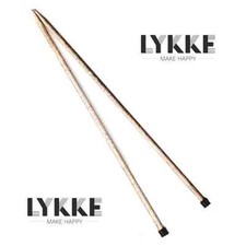 Lykke ::Driftwood Single Pointed Needles:: 3 US 14 in