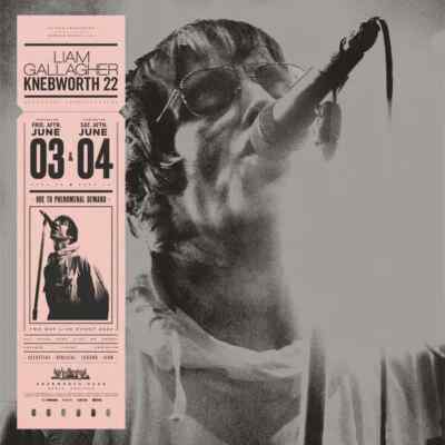 Liam Gallagher Knebworth 22 STILL SEALED NEW OVP Warner Records 2xVinyl LP