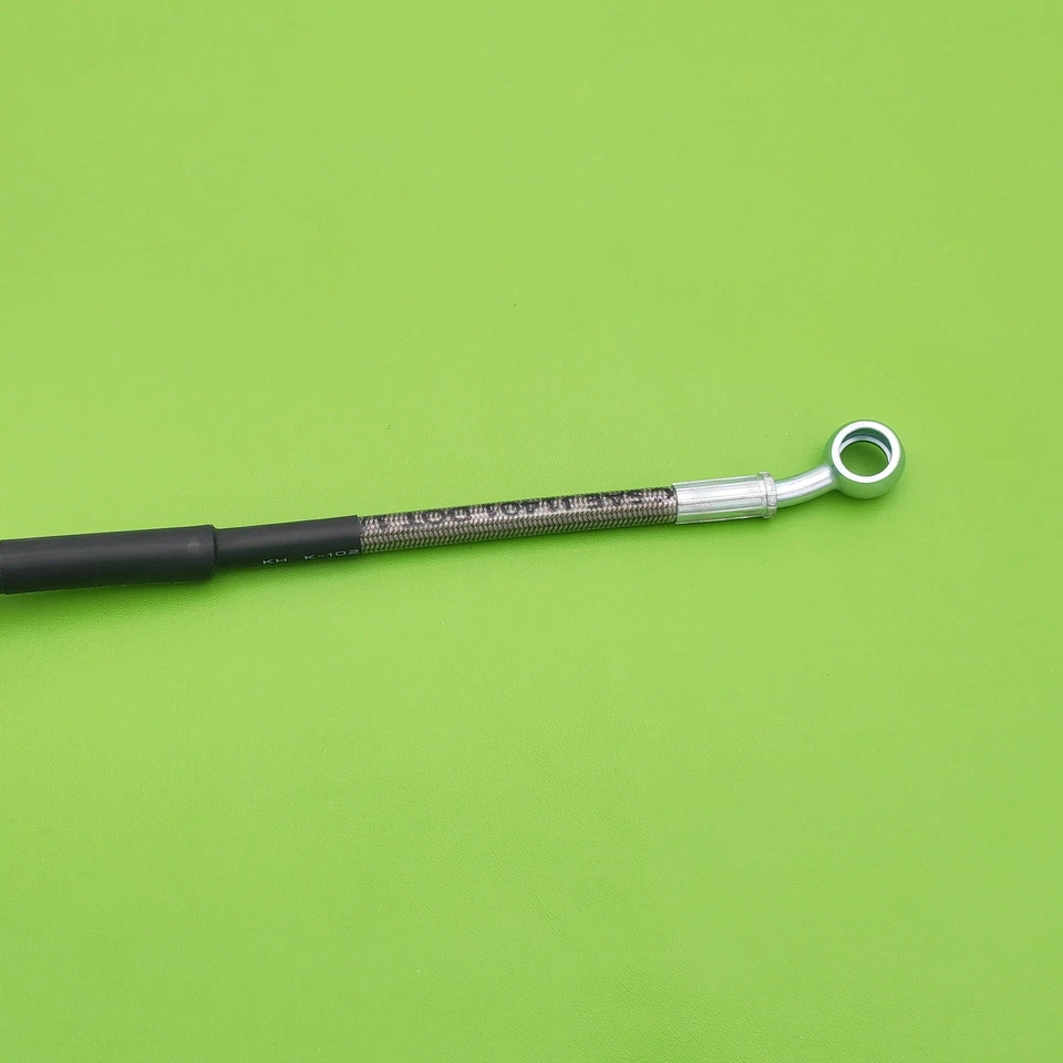 Manguera de freno trasera trenzada para Yamaha YZ125 YZ250 1998 1999 2000 2001 2002 Foto 4 de 4