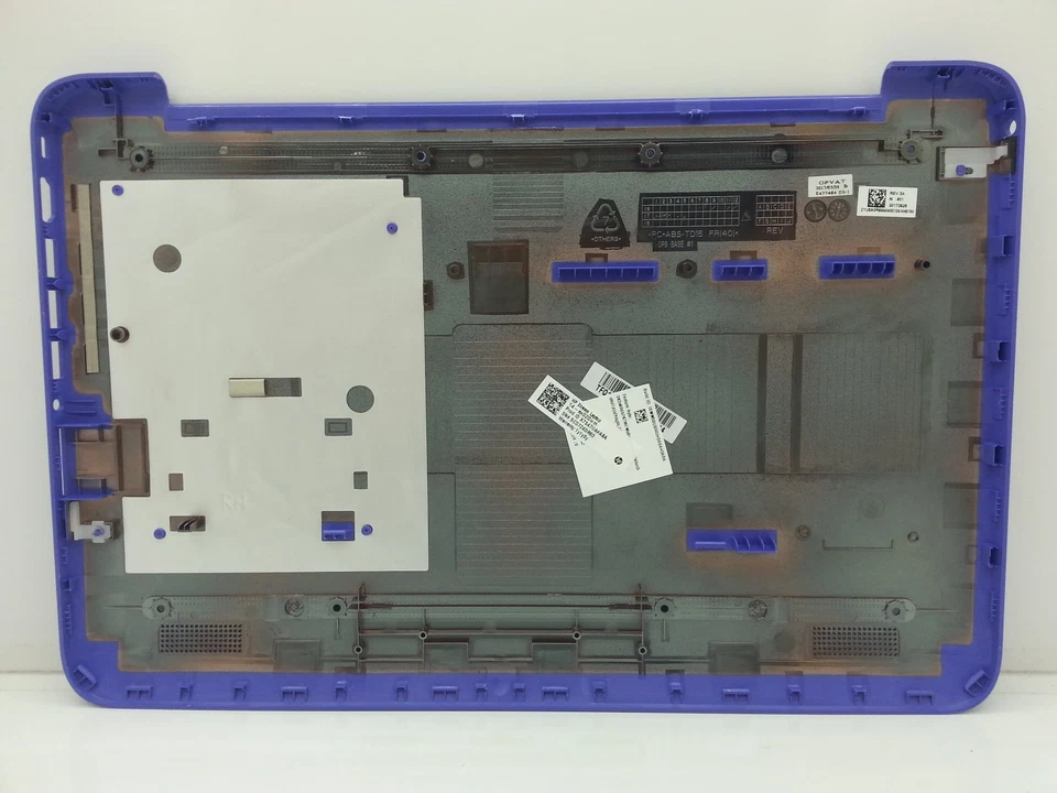 Estuche inferior genuino HP Stream púrpura 14-AX020WM con 2 gomas EA0P90040400 / 97 Foto 3 de 3