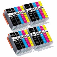 20PK PGI-280XXL CLI-281XXL Ink Cartridges for Canon TR8520 TS8120 TS9520 TS9521C