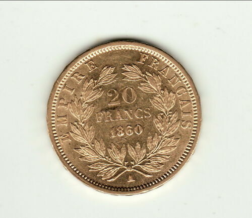 Médaille 20 Francs 1807 Napoléon Doré à L'or Fin 24 Carats - Proof, Cuivre 110g