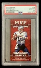 2017 panini prizm #TB tom brady; MVP predictor redemption insert PSA 10  (POP 2)