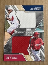 2017 PANIN ELITE JELFRY MARTE LUIS V GARCIA DUAL JERSEY /149