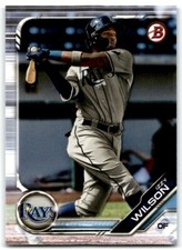 2019 BOWMAN DRAFT IZZY WILSON TAMPA BAY RAYS #BD-13