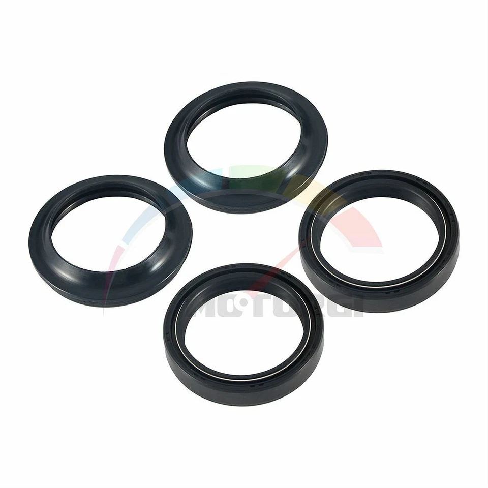 Fork Oil Sealsx2 Dust Sealsx2 For Kawasaki ZX1400 Ninja ZX-14 2006-2011 07 08 09 - Image 2 of 4