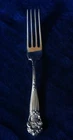 GEORGIAN 7 1/8" FORK by Towle Sterling monogrammed - estate