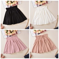 Lady Chiffon Skirt A Line Culotte Ruffles Petticoat Slip Pleated Underskirt Mini