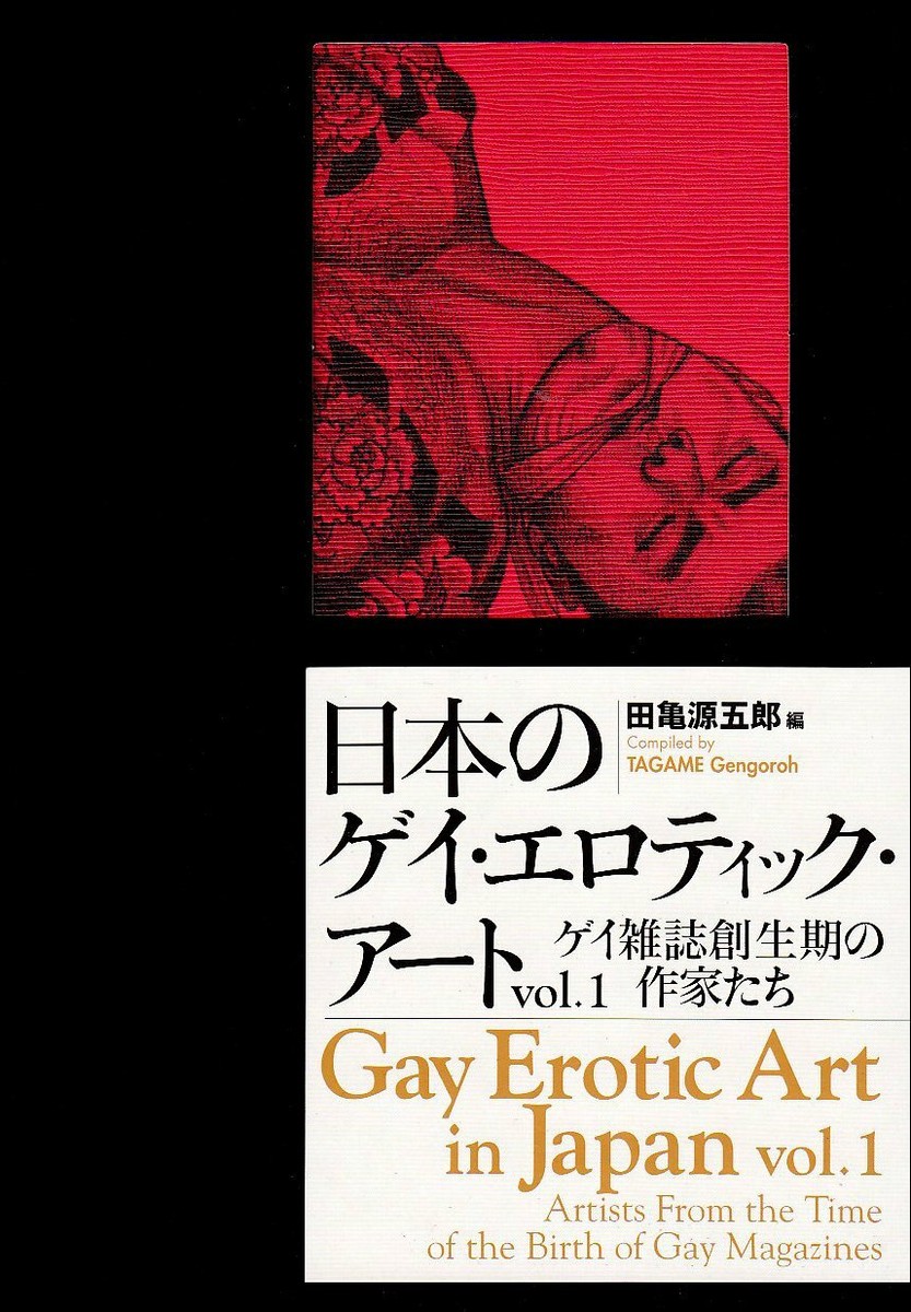 GAY EROTIC ART IN JAPAN VOL1 GENGOROH TAGAME DESIGN JAPANESE BOOK