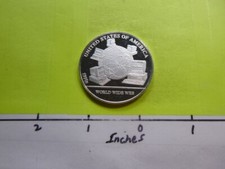 WORLD WIDE WEB WWW 1990'S INVENTION CREATION 999 SILVER COIN VERY RARE 3W2