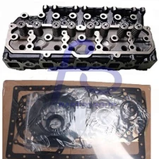 Complete Cylinder Head with Full Gasket Kit For Mitsubishi S4S Forklift Truck