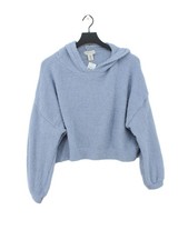 Ruby Moon Women's Hoodie M Blue 100 Polyester Pullover