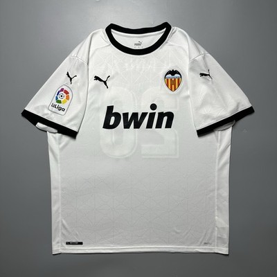 VALENCIA PUMA 2020/2021 FOOTBALL HOME JERSEY #20 LEE KANG-IN SIZE