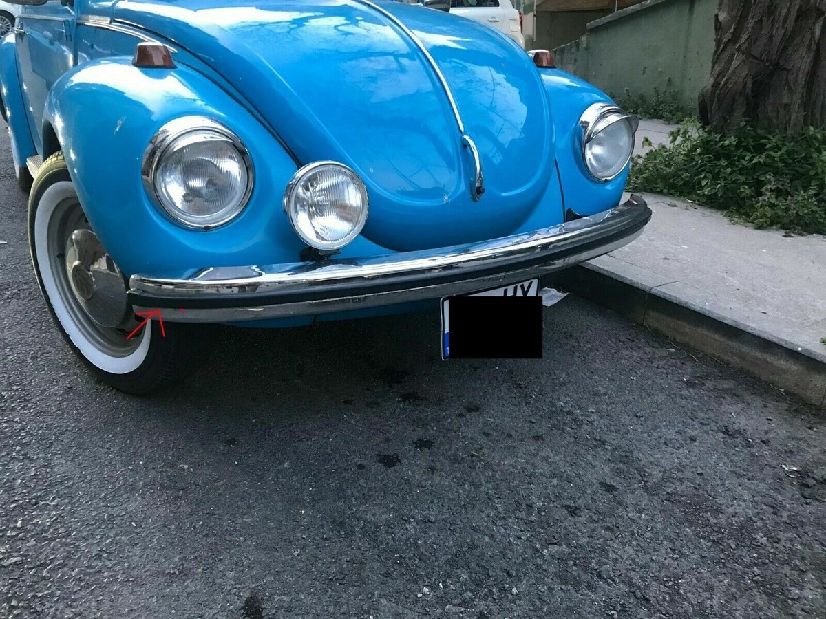FRONT AND REAR VW TYPE1 SUPER BEETLE BUG BEETLE 68-73 BUMPER