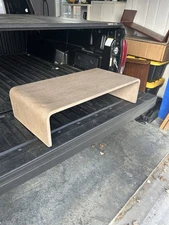 Lovesac Sactional Wood Tray Table Weathered Ash Ottoman Tray Table Cover