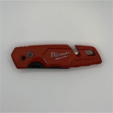 Milwaukee FASTBACK Folding Utility Knife – Heavy Duty Box Cutter – Used