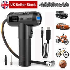 Electric Cordless Car Tyre Inflator Pump Portable Air Compressor Pump 12V 150PSI