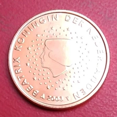 Niederlande 5 Cent 2003 Beatrix, Krause Nr KM # 236 Auflage 1.400.000 St - Bild 1 von 2