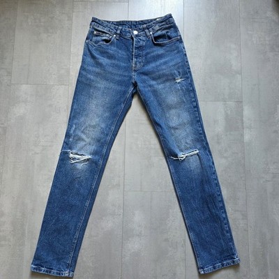 REVIEW HERREN JEANS DENIM SIMON SLIM SLIM FIT DESTROYED LOOK, Gr. W29 L32