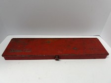 Vintage 1968 Snap-on Tool Box Kra-285 Made In Usa Red Color Free Shipping Vintage 1968 Snap-on Tool Box Kra-285 Made In Usa Red Color Free Shipping