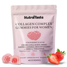 Collagen Gummies for Women  Biotin, Vitamins, Probiotics  Ashwagandha  Ski...