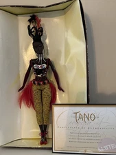 2005 Mattel Gold Label Treasures of Africa Byron Lars “TANO Barbie” #G8050 w/COA