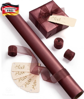 Geschenkpapier Rolle 43 Cm X 5 M Mit BäNdern Und AnhäNgern FüR Festlichkeiten