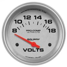 Auto Meter 4491 Ultra-Lite Voltmeter