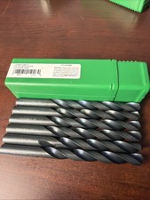 6 new Precision Twist Drill R15 Letter Z HSS Black Oxide, Jobber Length