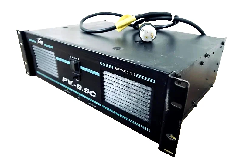 Peavey PV-8.5C ZWEIKANAL Stereo 2X550 WATT VERSTÄRKER Pro DJ System getestet!