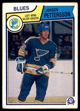 1983-84 O-Pee-Chee Jorgen Pettersson St. Louis Blues #318