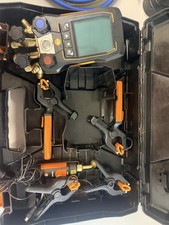 Testo 557s,0564-5571-01 kit Digital Manifold Gauge & Hose, 4-way valve