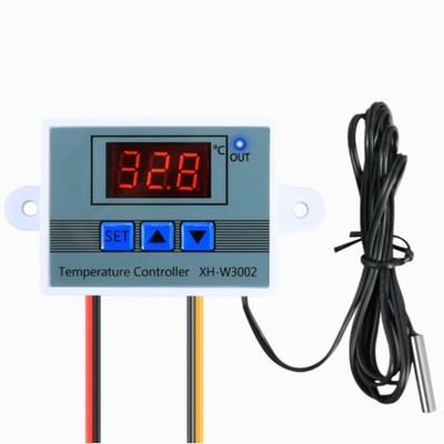 LED Digital Temperaturschalter DC12V AC220V für Landmaschinen Steuerung