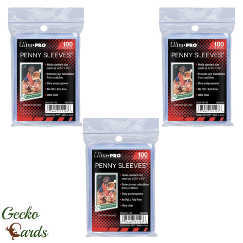 Ultra Pro Card Sleeves Penny Sleeves 1-10,000 Standard Size Soft Clear New Packs - Picture 4 of 9