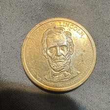 Abraham Lincoln Presidential $1 Coin 2010 Bronze
