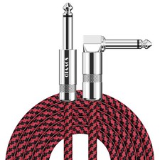 Guitar Cable 10ft, Professional Instrument Cable Electric Guitar AMP Cord, 1/...