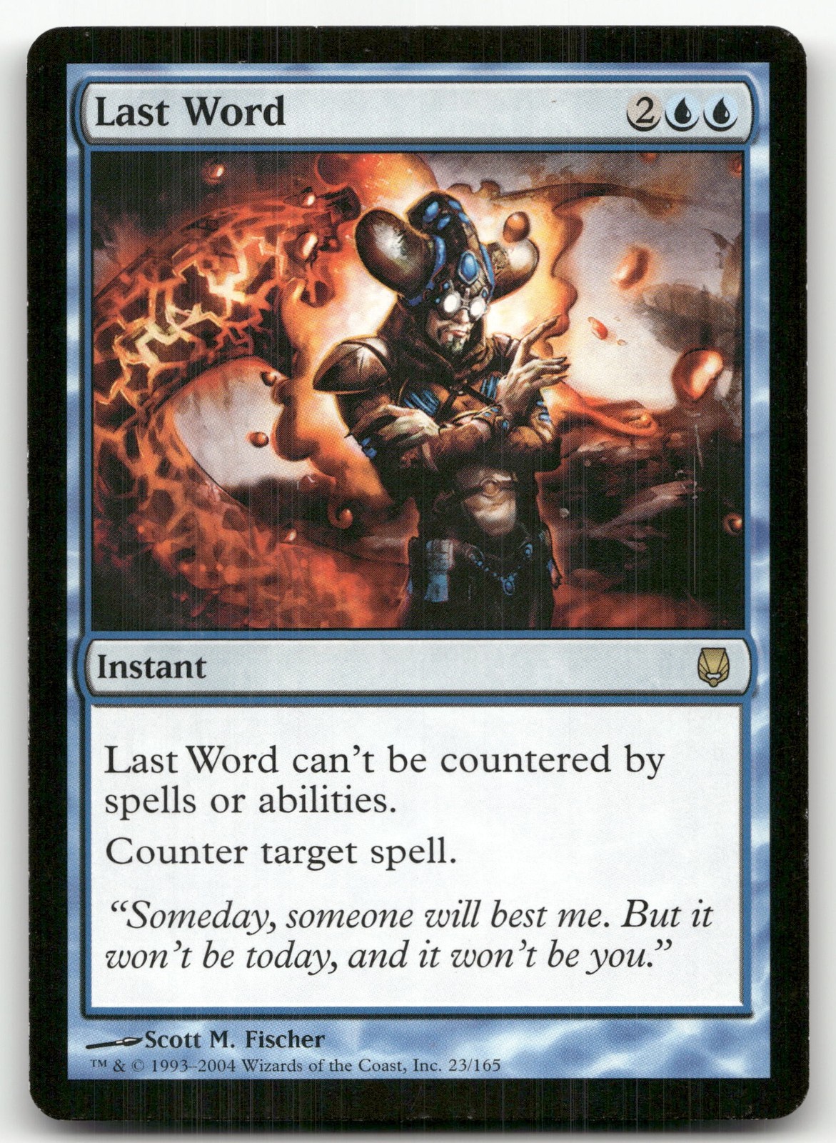 Last Word #23 (LP) Darksteel DST Magic MTG