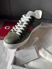 Gucci Schuhe NEU 3351 Ace Sneaker GG Supreme ...