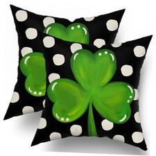St Patricks Day Pillow Covers 18x18 Set 18" x 18" Pack of 2 St Patricks Day1